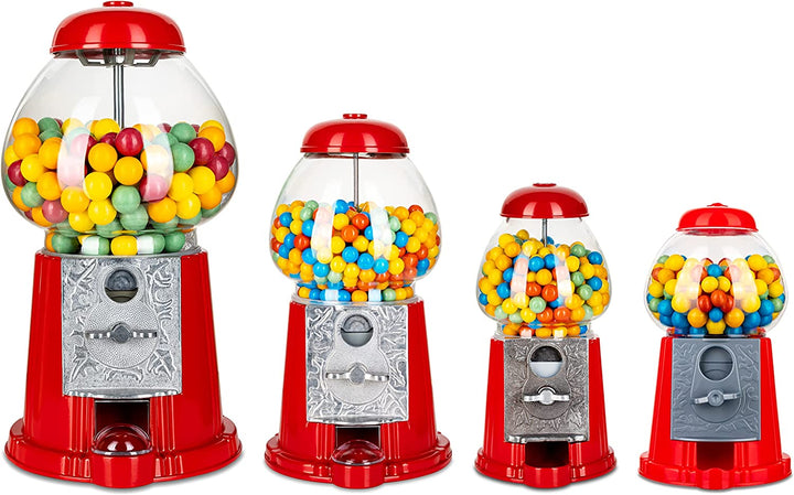 Collection of four Metal Gumball Machines